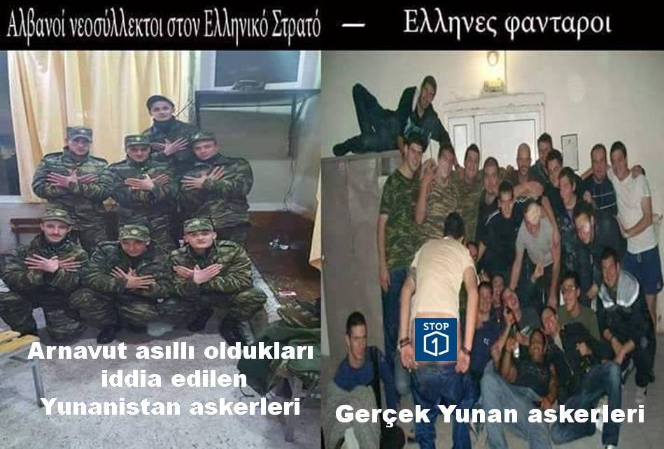 ARNAVUTLAR YUNANİSTAN'I SALLAYINCA TÜRKİYE DE GURUR DUYDU