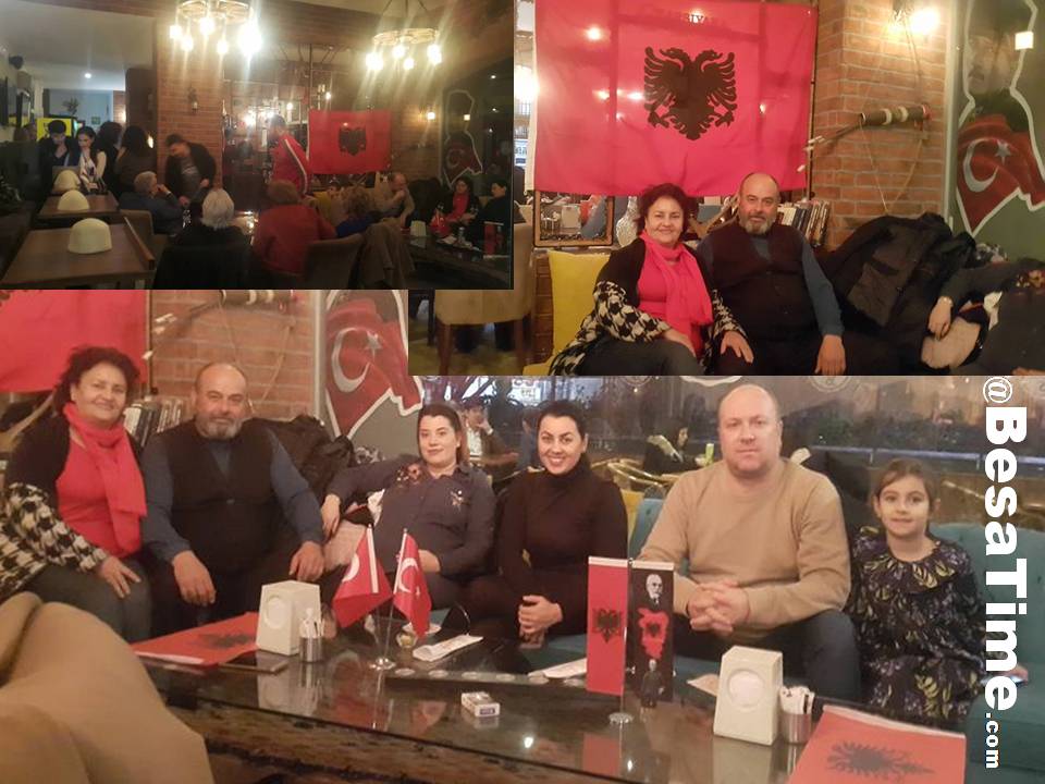 İZMİR'İN ARNAVUTLARI KOSOVA'NIN BAĞIMSIZLIĞINI İZMİR'DE MÜTEVAZİ BİR KUTLAMAYLA KARŞIYAKA’DA KUTLADILAR